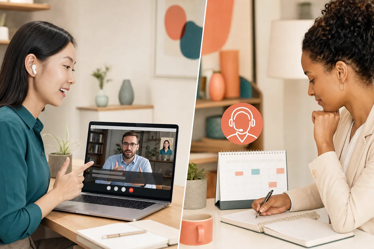 Real-time translator vs human interpreter: which for live calls?