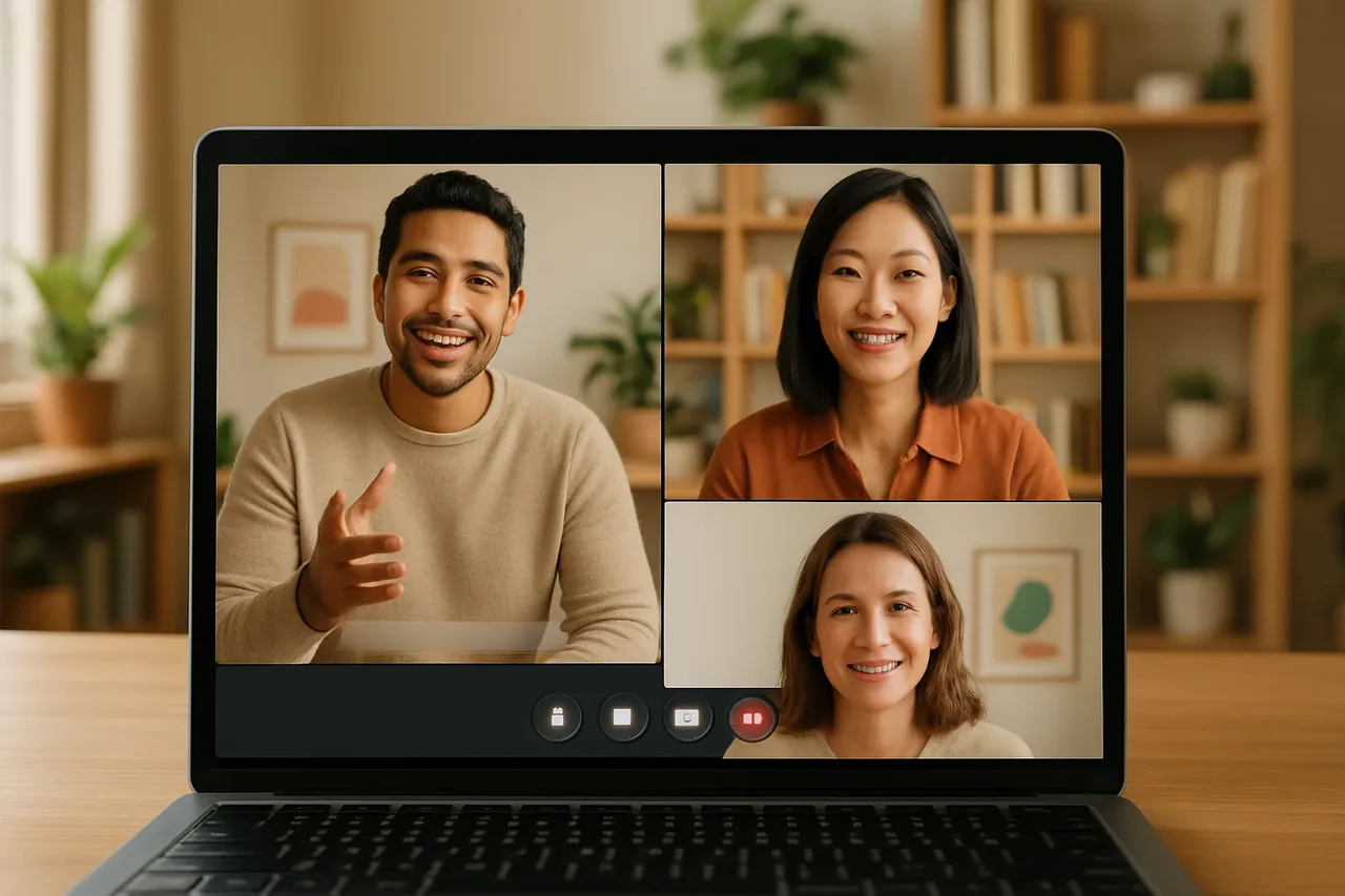 Traducción de voz para reuniones con clientes internacionales