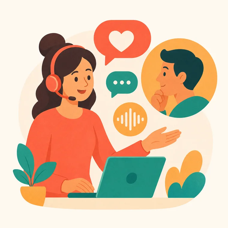Atendimento e suporte em inglês